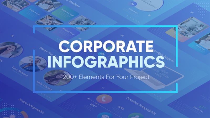 Infographic Posters for Premiere Pro, Infographics ft. photo slideshow ...