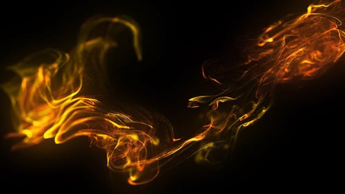 Goldene Partikel Hintergrundschleife