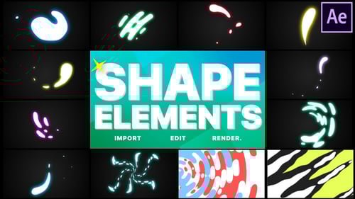 Shape Elements Pack | After Effects