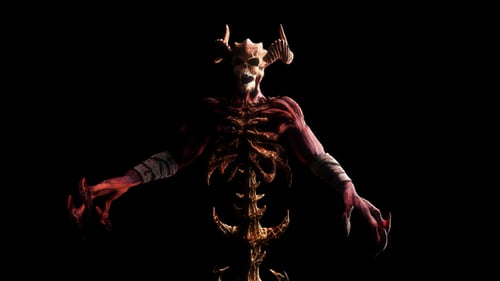 The Hell Creature VJ Loop