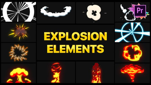 Elementos de explosión | Premiere Pro MOGRT