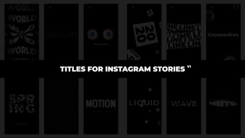 Dynamic Animated Text Titles for Social Media Stories