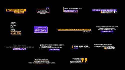 Stylish Corporate Lower Thirds and Title Animations