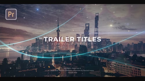 Epic Cinematic Trailer Titles and Presentation Opener