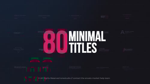 Minimal Titles Pack