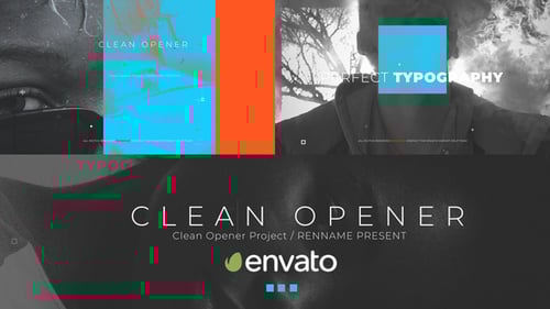 Dynamic Modern Opener with Clean Text Reveals and Abstract Effects