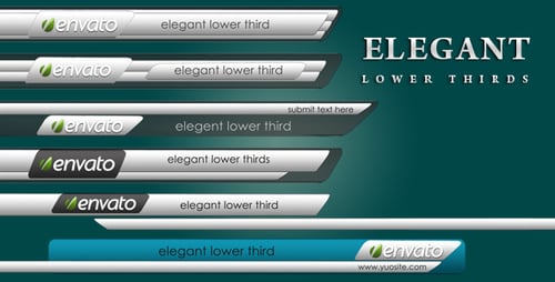 Elegant Lower Thirds