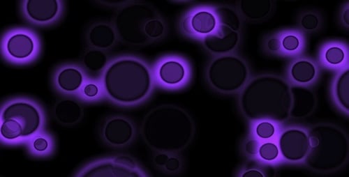Violette Aura Dots — Full-HD-