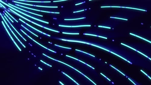 Abstract Technology Lines Data Background