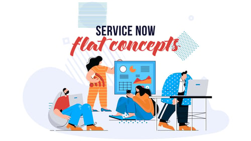 Service Now - Flat Concept