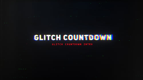 Introducción a Glitch Countdown Mogrt
