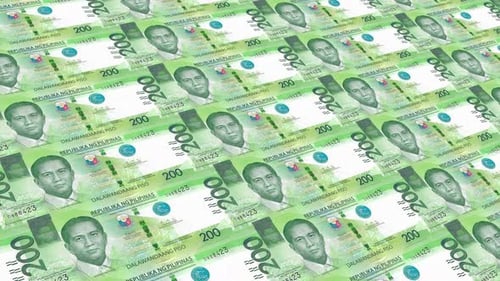 Philippines Money / 200 Philippine Peso 4K