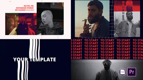 Dynamic Glitch Opener: Modern Text Reveal for Introductions