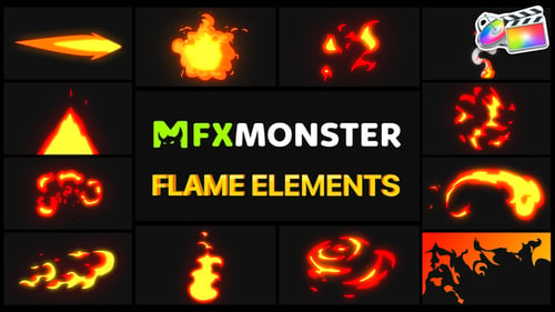 Dynamic Hand-Drawn Fire Animation Toolkit