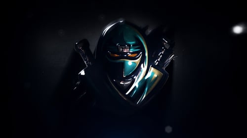 Dark Neon Logo Intro