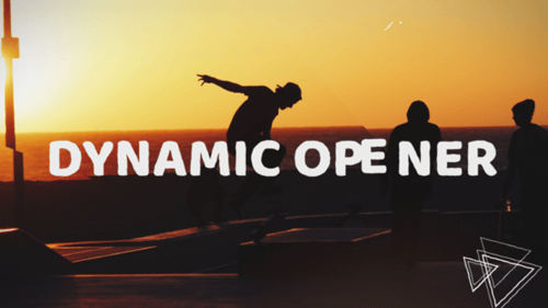 Fun Dynamic Opener MOGRT