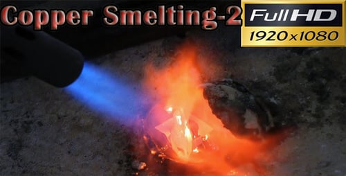 Blue and Red Flame Burning Brightly from Metal