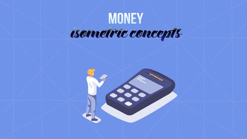 Money - Isometric Concept