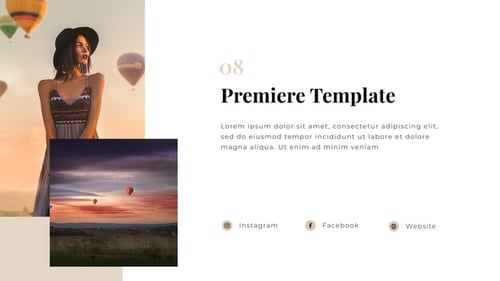 Presentación Corporativa elegante//Premiere Pro