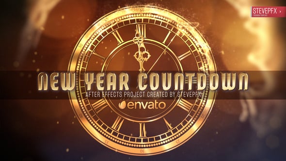 New Year Countdown, Elements ft. new year & countdown clock - Envato