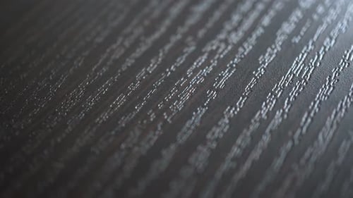 Abstract Close Up of Dark Textured Surface