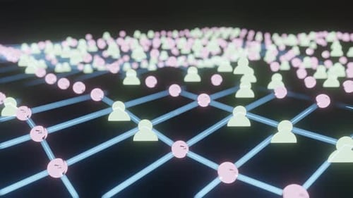 Communication concept. Users all around the world.