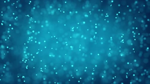 Particules scientifiques flottantes de fond abstrait