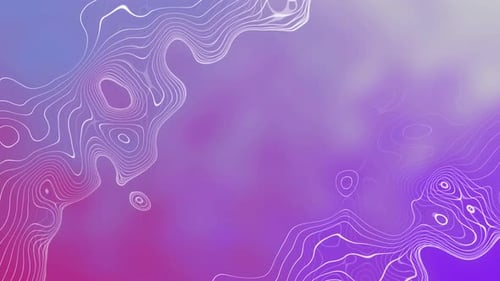 abstract gradient liquid wavy line motion background