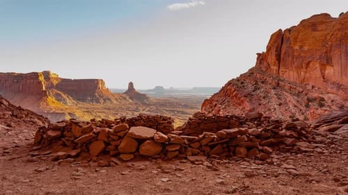 False Kiva Rock Formation