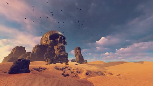 Desert Skull Mountain