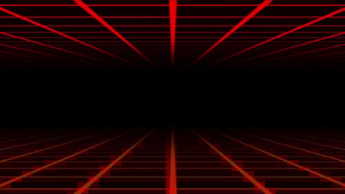 Red Futuristic Background HD