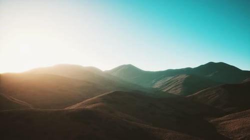Abstract Wavy Mountain Landscape Seamless Loop Background