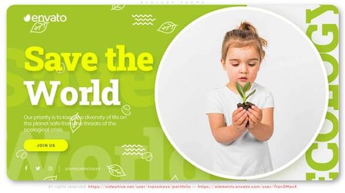 Eco-Friendly Opener with Dynamic Kinetic Typography