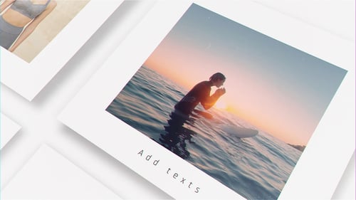 Minimal Photo Slideshow Reveal with Dynamic Transitions