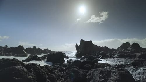Rocky Coastline in Tenerife