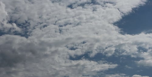 Clouds In The Blue Sky Timelapse 6