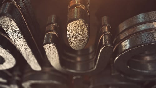 Cinematic 3D Grunge Logo