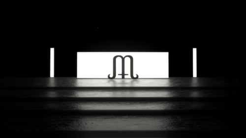 Cinematic Light Reveal Logo Intro