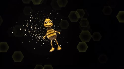 Bee Dance Reveal Looped with Background
