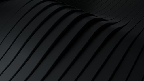 Smooth Dark Abstract Wavy Lines Looping Background