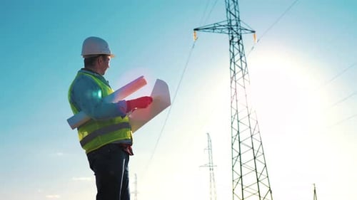 Industrie-Energie-Geschäftskonzept