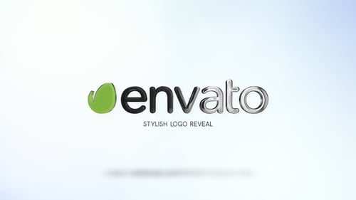 Sleek 3D Contour Line Logo Reveal
