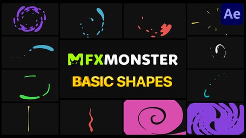Paquete de formas básicas | After Effects