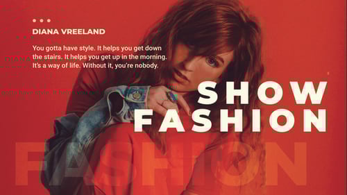 Fashion Promo Slideshow