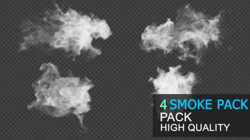 Fluid Smoke Burst Animation Pack