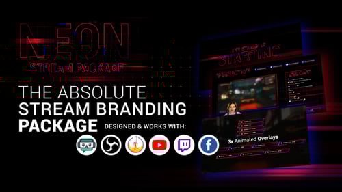 Package Stream Branding. Superpositions de flux.