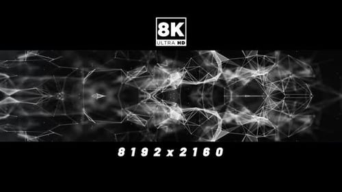 Abstract Dark Particles 8K