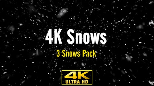 Seamless Looping Snowfall Overlays Pack