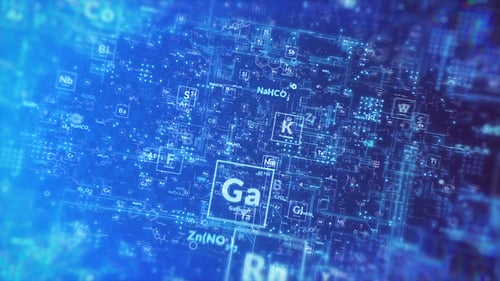 Chemical Digital Title Reveal - MOGRT