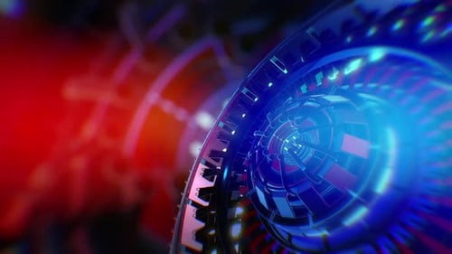 Tech Background Motion Graphics Background 3